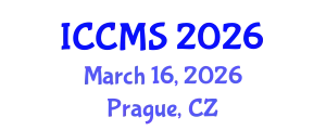 International Conference on Computational and Mathematical Sciences (ICCMS) March 16, 2026 - Prague, Czechia
