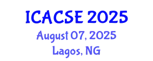International Conference on Applied Computer Science and Engineering (ICACSE) August 07, 2025 - Lagos, Nigeria