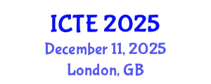 International Conference on Thermal Engineering (ICTE) December 11, 2025 - London, United Kingdom