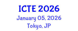 International Conference on Thermal Engineering (ICTE) January 05, 2026 - Tokyo, Japan
