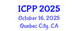 International Conference on Psychiatry and Psychology (ICPP) October 16, 2025 - Quebec City, Canada