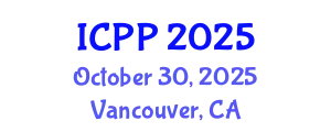 International Conference on Psychiatry and Psychology (ICPP) October 30, 2025 - Vancouver, Canada