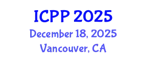 International Conference on Psychiatry and Psychology (ICPP) December 18, 2025 - Vancouver, Canada