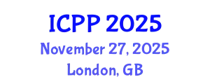 International Conference on Psychiatry and Psychology (ICPP) November 27, 2025 - London, United Kingdom