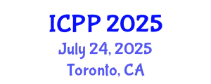 International Conference on Psychiatry and Psychology (ICPP) July 24, 2025 - Toronto, Canada