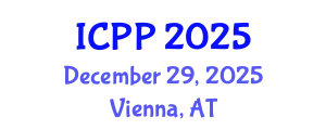 International Conference on Psychiatry and Psychology (ICPP) December 29, 2025 - Vienna, Austria