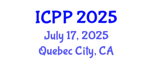 International Conference on Psychiatry and Psychology (ICPP) July 17, 2025 - Quebec City, Canada