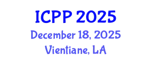 International Conference on Psychiatry and Psychology (ICPP) December 18, 2025 - Vientiane, Laos