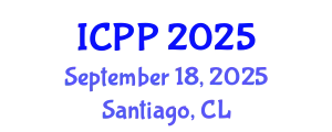 International Conference on Psychiatry and Psychology (ICPP) September 18, 2025 - Santiago, Chile