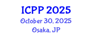 International Conference on Psychiatry and Psychology (ICPP) October 30, 2025 - Osaka, Japan