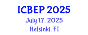 International Conference on Behavioral and Educational Psychology (ICBEP) July 17, 2025 - Helsinki, Finland