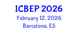 International Conference on Behavioral and Educational Psychology (ICBEP) February 12, 2026 - Barcelona, Spain