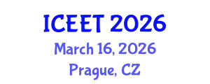 International Conference on Education and Educational Technology (ICEET) March 16, 2026 - Prague, Czechia