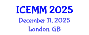 International Conference on Economics and Marketing Management (ICEMM) December 11, 2025 - London, United Kingdom