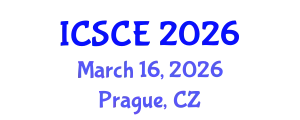 International Conference on Structural and Construction Engineering (ICSCE) March 16, 2026 - Prague, Czechia