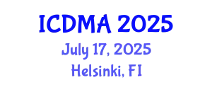 International Conference on Data Mining and Analysis (ICDMA) July 17, 2025 - Helsinki, Finland