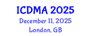 International Conference on Data Mining and Analysis (ICDMA) December 11, 2025 - London, United Kingdom