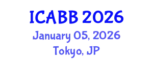 International Conference on Applied Bioscience and Biotechnology (ICABB) January 05, 2026 - Tokyo, Japan