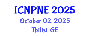 International Conference on Nuclear Physics and Nuclear Engineering (ICNPNE) October 02, 2025 - Tbilisi, Georgia