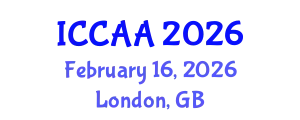 International Conference on Computational Aerodynamics and Aeromechanics (ICCAA) February 16, 2026 - London, United Kingdom