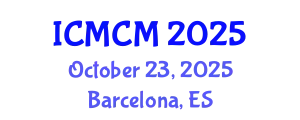 International Conference on Mathematics and Computational Mechanics (ICMCM) October 23, 2025 - Barcelona, Spain