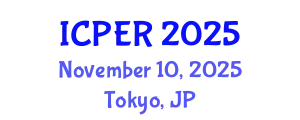 International Conference on Production, Energy and Reliability (ICPER) November 10, 2025 - Tokyo, Japan