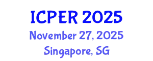 International Conference on Production, Energy and Reliability (ICPER) November 27, 2025 - Singapore, Singapore