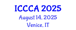 International Conference on Computer Communications and Applications (ICCCA) August 14, 2025 - Venice, Italy