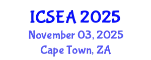 International Conference on Software Engineering and Applications (ICSEA) November 03, 2025 - Cape Town, South Africa
