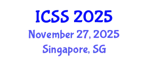 International Conference on Statistical Sciences (ICSS) November 27, 2025 - Singapore, Singapore