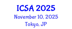 International Conference on Statistics and Analysis (ICSA) November 10, 2025 - Tokyo, Japan
