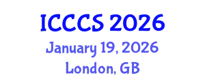 International Conference on Communication and Cultural Sciences (ICCCS) January 19, 2026 - London, United Kingdom