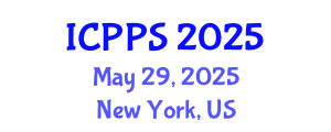 International Conference on Pharmacy and Pharmacological Sciences (ICPPS) May 29, 2025 - New York, United States