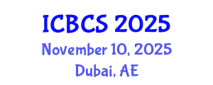 International Conference on Biological and Chemical Sciences (ICBCS) November 10, 2025 - Dubai, United Arab Emirates