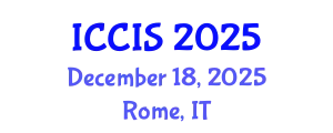 International Conference on Computer and Information Sciences (ICCIS) December 18, 2025 - Rome, Italy