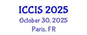 International Conference on Computer and Information Sciences (ICCIS) October 30, 2025 - Paris, France