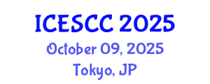 International Conference on Earth Science and Climate Change (ICESCC) October 09, 2025 - Tokyo, Japan