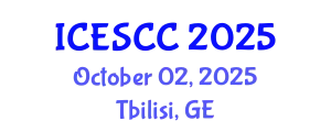 International Conference on Earth Science and Climate Change (ICESCC) October 02, 2025 - Tbilisi, Georgia