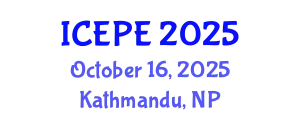 International Conference on Electronics and Power Engineering (ICEPE) October 16, 2025 - Kathmandu, Nepal