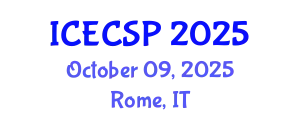 International Conference on Electronics, Control and Signal Processing (ICECSP) October 09, 2025 - Rome, Italy