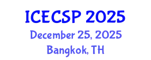 International Conference on Electronics, Control and Signal Processing (ICECSP) December 25, 2025 - Bangkok, Thailand