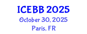 International Conference on Emerging Biosensors and Biotechnology (ICEBB) October 30, 2025 - Paris, France