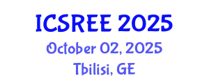 International Conference on Sustainable and Renewable Energy Engineering (ICSREE) October 02, 2025 - Tbilisi, Georgia