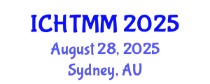 International Conference on Hospitality, Tourism Marketing and Management (ICHTMM) August 28, 2025 - Sydney, Australia