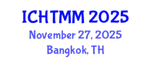 International Conference on Hospitality, Tourism Marketing and Management (ICHTMM) November 27, 2025 - Bangkok, Thailand