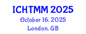 International Conference on Hospitality, Tourism Marketing and Management (ICHTMM) October 16, 2025 - London, United Kingdom