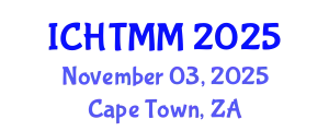 International Conference on Hospitality, Tourism Marketing and Management (ICHTMM) November 03, 2025 - Cape Town, South Africa