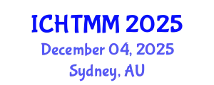 International Conference on Hospitality, Tourism Marketing and Management (ICHTMM) December 04, 2025 - Sydney, Australia