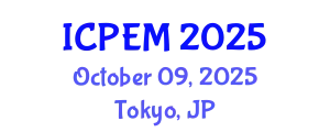 International Conference on Production Engineering and Management (ICPEM) October 09, 2025 - Tokyo, Japan