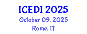 International Conference on Equality, Diversity and Inclusion (ICEDI) October 09, 2025 - Rome, Italy